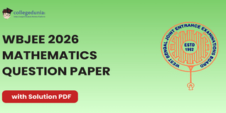 WBJEE 2026 Mathematics Question Paper: Download Answer Key with Solution PDF